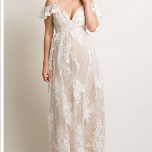 Maternity dress for spring!